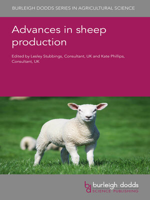 cover image of Advances in Sheep Production